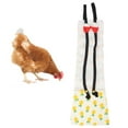 thumbnail image 4 of Washable Poultry , Chicken Diapers Made Of Lightweight And Soft Polyester Fiber Easy To Clean Up  For Home For Chickens Denim,Pineapple, 4 of 8