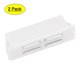 thumbnail image 1 of Pestillos magnéticos de plástico blancos 40 x 14 x 11mm 2 paquetes, 1 of 5