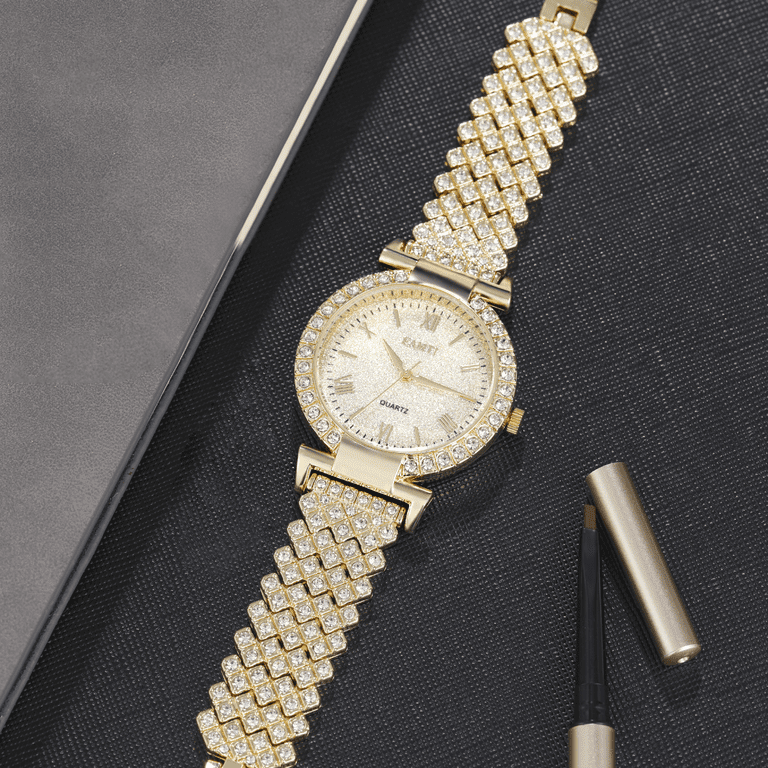 EAMTI Women Crystal Diamond Watchs Luxury Fashion Bangle  display picture 2