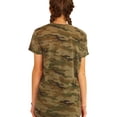 thumbnail image 3 of P.J. Salvage Womens Camo Pajama Sleep T-shirt, Green, Small, 3 of 5