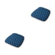 thumbnail image 3 of Wosthever Almohadillas para sillas lavables a máquina para comedor - Materiales duraderos y protectores Cojines absorbentes cómodos Relleno azul Rellenar con algodón PP 2Conjunto, 3 of 6
