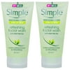 Simple Kind To Skin Refreshing Facial Wash Gel, 150 Ml / 5.07 Ounce (Pack of 2)