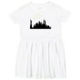 thumbnail image 3 of Inktastic New York Skyline Girls Toddler Dress, 3 of 5