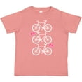 thumbnail image 3 of Inktastic Biking Bicycle Silhouette Girls Toddler T-Shirt, 3 of 5