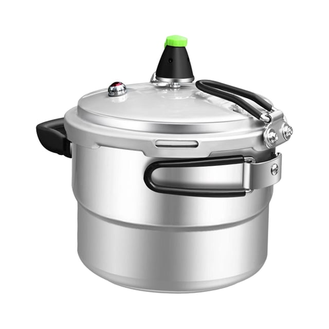 Olla a presión portátil resistente con mango plegable, utensilios de cocina de aleación de aluminio para 22cm Estilo B