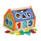 thumbnail image 5 of Cubo de actividades de madera Casa ocupada Centro de actividades Aprendizaje temprano para de 1 año Regalos de cumpleaños para niñas, 5 of 9