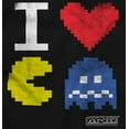 thumbnail image 2 of Pixelized Retro Game I Heart PACMAN Men's Graphic T Shirt Tees Brisco Brands L, 2 of 4