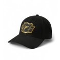 thumbnail image 1 of Knite gorra 777 estilo new para hombre cerrada en gamuza negra cómoda, 1 of 4