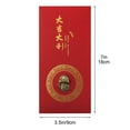 thumbnail image 2 of 10 Pack Luxurious Chinese Red Envelopes for Money 2025 Lunar New Year, Chinese Red Pockets Hong Bao Gift Money Envelopes Lucky Money Envelopes, Gold Foil(Classic Style), 2 of 4