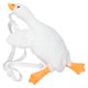 thumbnail image 1 of Lindo bolso bandolera de peluche: Bolso bandolera blanco con diseño de dibujos animados de animales, suave y esponjoso, accesorio de diario para mujeres y niñas., 1 of 8