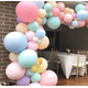 thumbnail image 4 of 100 Globos Redondos de Látex Pastel Multicolor de 12 Pulgadas para Cumpleaños Xtellar multicolor, 4 of 4