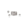thumbnail image 2 of Meridian Furniture Mackenzie Beige Durable Linen Textured Corner, 2 of 7