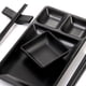 thumbnail image 4 of Juego de platos de sushi Pumtus, 16 piezas de melamina con plato para salsa, 4 of 7