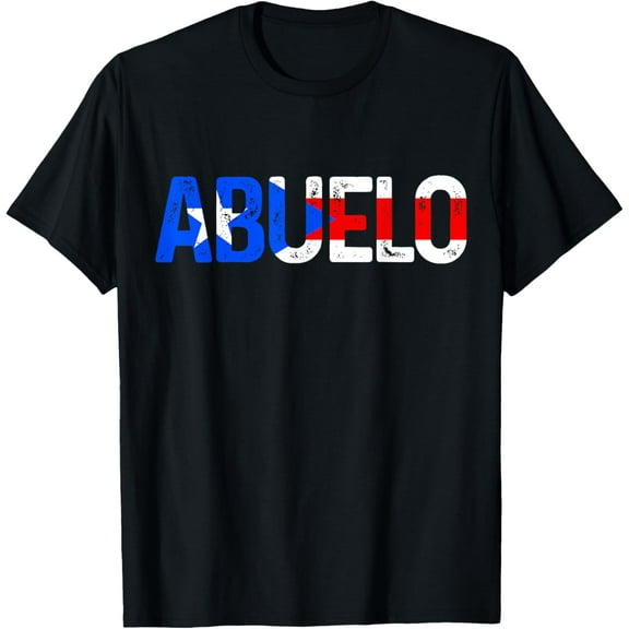 t-shirt Abuelo Puerto Rico Flag Puerto Rican Pride Father's Day Gift T-Shirt.