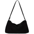 thumbnail image 1 of Bolso Elegante para Axila Hombro Gamuza Sintética Mujer Hobo Gran Capacidad, 1 of 9
