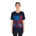 thumbnail image 3 of Famous Places And Buildings New York Unisex Jersey Short Sleeve Tee, 3 of 12