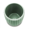 thumbnail image 4 of Mainstays Rubberized Plastic Ribbed Toothbrush Holder, Green, 4 of 8