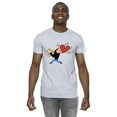 thumbnail image 2 of Johnny Bravo Mens Heart Present T-Shirt, 2 of 3