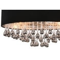 thumbnail image 3 of Elegant Furniture & Lighting 2105D24C-RC Metro Royal Cut Clear Chrome Pendant Lamp, 14.5 x 24 in., 3 of 3