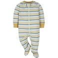thumbnail image 4 of Gerber Baby Boy Sleep 'N Play Pajamas, 4-Pack, 4 of 7