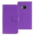 thumbnail image 2 of Jumbl Slim Leather Wallet Case  for HTC M9 - Purple, 2 of 8