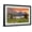 Black Frame, variant on Art.com Glacier National Park, Montana - Lake and Peaks at Sunset Stretched Canvas Print Wall Art by Lantern Press, 18" x 12"
