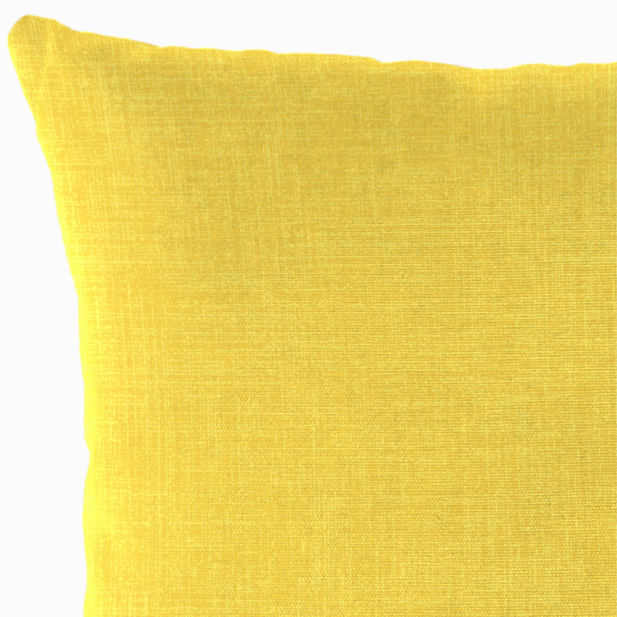 Jordan Manufacturing 17" x 17" Celosia Spring Yellow Crosshatch Square Outdoor Throw Pillow (2 Pack)