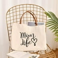thumbnail image 4 of Mom Mama Bag Mother Gifts Momlife Tote for Hospital, Shopping, Beach, Travel, 4 of 9