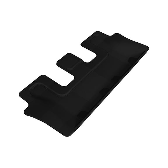 3D MAXpider L1KA01631509 Third Row Custom Fit All-Weather Floor Mat for Select Kia Sorento Models - Kagu Rubber (Black)