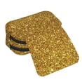thumbnail image 4 of Hirioo Gold Glitter for Large Grid Mesh Pencil Case with Zipper Stationery Organizer Case, 4 of 7