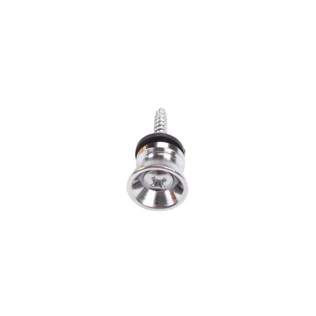 Soidarity Paquete de 2 botones de bloqueo de correa de guitarra clavijas de ukelele bajo eléctrico acústico accesorios de repuesto de instrumentos Accesorios para instrumentos musicales Plata Soidarity OD028664-02