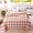 Pink, variant on Plaid Summer Cooling Quilt, Buffalo Check Comforter, Soft Lightweight Breathable Quilt, Modern Style Bedspread for Hot Sleepers, Air Conditioning Blanket, Keep Cool, 150x200cm