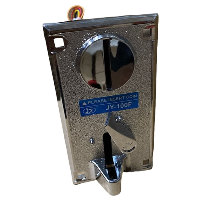 Kearding Juego de Arcade electrónico Universal, aceptador de monedas, muñeca de repuesto, selector de monedas, reparación de Panel, Videojuegos y accesorios Redondo