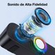 thumbnail image 2 of Bocina Bluetooth RGB Altavoz Inalámbrico, BLOOSOM, Negro, 2 of 4