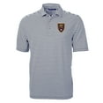 thumbnail image 2 of Men's-Cutter & Buck  Navy Real Salt Lake Big & Tall Virtue Eco Pique Stripe Recycled Polo, 2 of 3