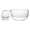 thumbnail image 1 of Juego de té matcha de vidrio japonés, soporte para batidor de té, soporte para matcha chasen, tazón con boquilla Estilo D, 1 of 9