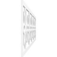 thumbnail image 3 of Ekena Millwork 47"W x 12"H x 3/8"T Daisy Fretwork Moulding, Architectural Grade PVC, 3 of 13