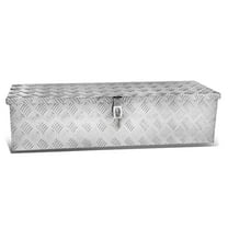 DNA Motoring 39"x13"x10" Aluminum Pickup Truck Bed Trailer Key Lock Storage Tool Box