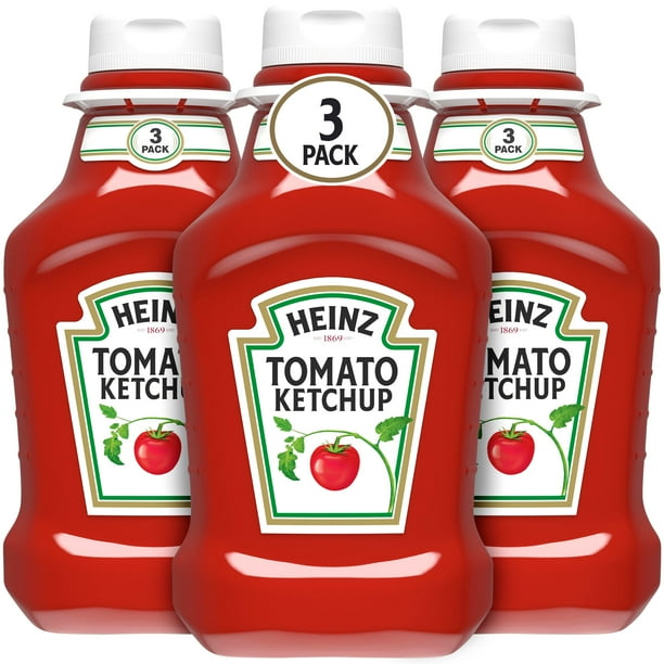 Heinz Tomato Ketchup Pack of 3, 44 oz each