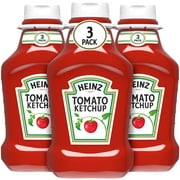 Heinz Tomato Ketchup, 3 ct Pack, 44 oz Bottles