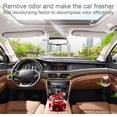 thumbnail image 4 of 1PCS Car Essential Oil Diffuser Solar Auto Rotating Car Perfume Car Air Freshener Fragrance Auto Accessories Decoration Ornament Car Air Freshener Smell, Red, 4 of 5