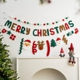 thumbnail image 4 of Adornos navideños, adornos para árboles de Navidad, banderas colgantes, luces de ambiente, diseño de escena de fiesta navideña, banderas colgantes, suministros de decoración navideña, decoraciones par, 4 of 6