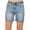 Blue2, variant on Clearance! Plus Size Jeans for Women High Waisted Jeans Women Mid Rise Ripped Stretchy Jeans Shorts Casual Denim Shorts S-XXL