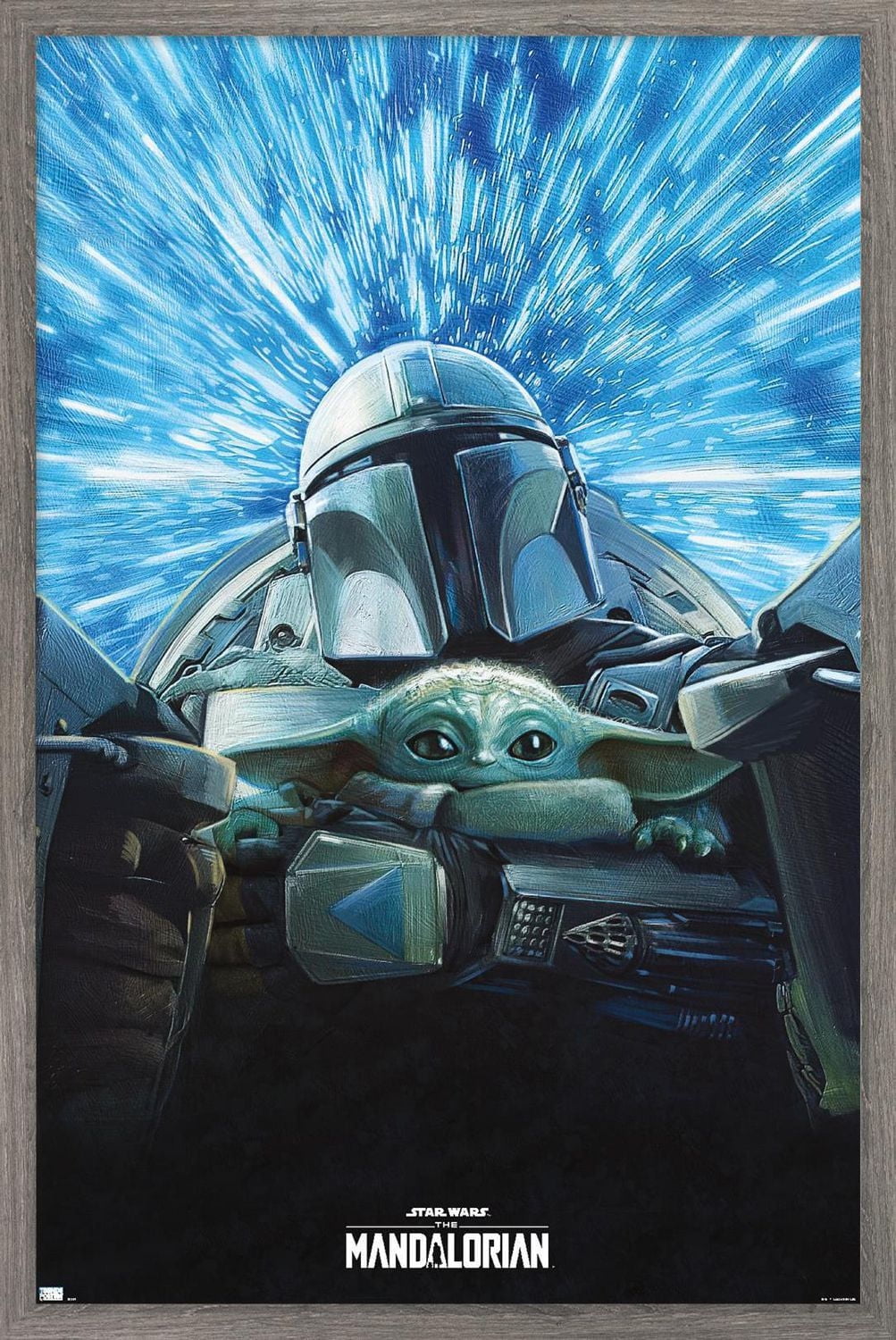 Star Wars: The Mandalorian Season 3 - Lightspeed Wall Poster, 22.375" x 34"