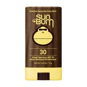 Sun Bum Premium Sunscreen Face Stick, SPF 30, 0.45 oz