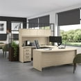 thumbnail image 2 of Studio C 72W U Shaped Desk with Hutch & Drawers in Natural Elm - Engineered Wood, 2 of 6