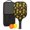 Pioneer Flower Floral-3, variant on Pickleball Paddles Set,Pioneer Flower Floral Print Pattern Fiberglass Surface Pickleball Racket Set with 2 Indoor Outdoor Pickleball Balls and Pickleball Bag,Pickle-ball Equipment