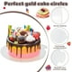 thumbnail image 4 of Tablas para tartas zsccxq, pequeñas, redondas, 10 cm, 50 unidades, desechables, blancas, 4 of 7
