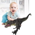 thumbnail image 4 of Dinosaur Figure Toys, Simulation Dinosaur Model Imagination Training Plastic Educational Lifelike Safe  For Home Green,Yellow, 4 of 8