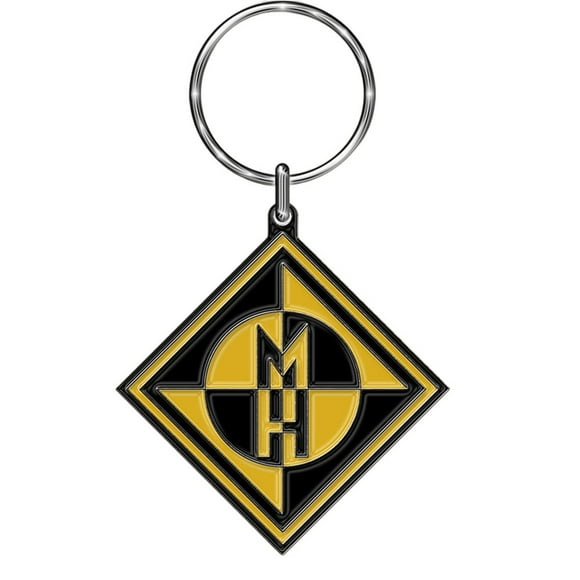Machine Head Porte-clés en Métal avec Logo en Diamant